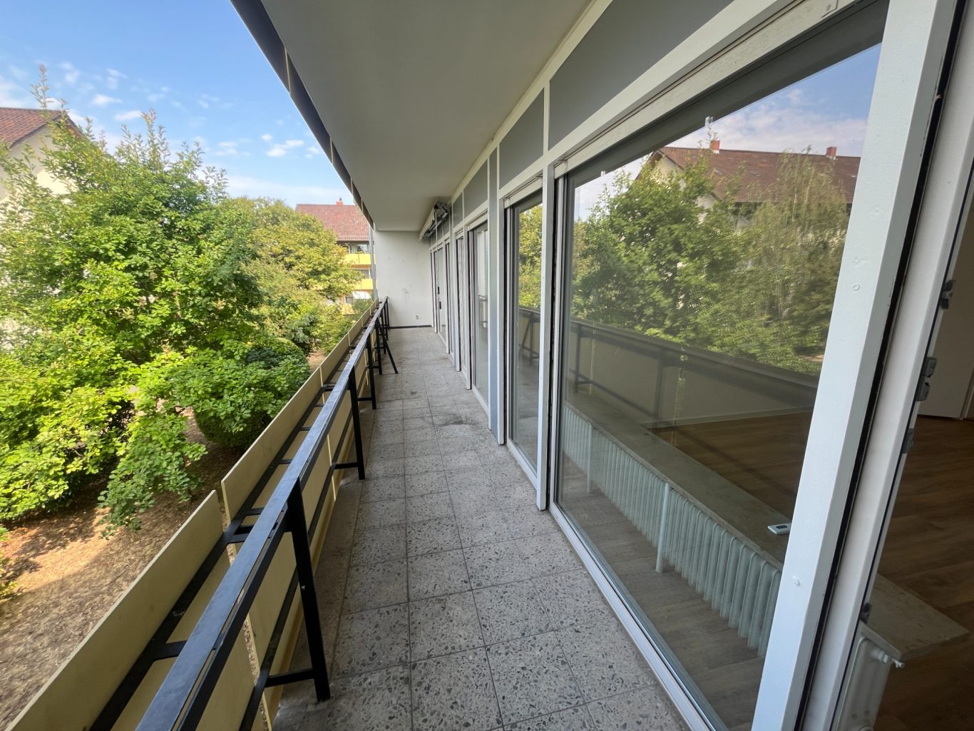 Balkon Richtung Westen